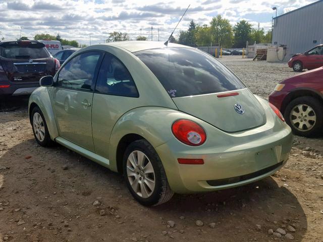 3VWPW31C28M515482 - 2008 VOLKSWAGEN NEW BEETLE მწვანე ფოტო 3