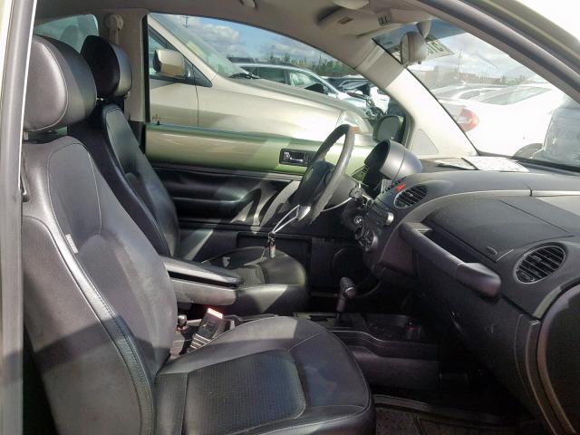 3VWPW31C28M515482 - 2008 VOLKSWAGEN NEW BEETLE მწვანე ფოტო 5