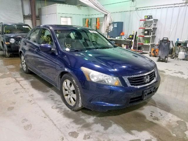 1HGCP26819A093461 - 2009 HONDA ACCORD EXL BLUE photo 1