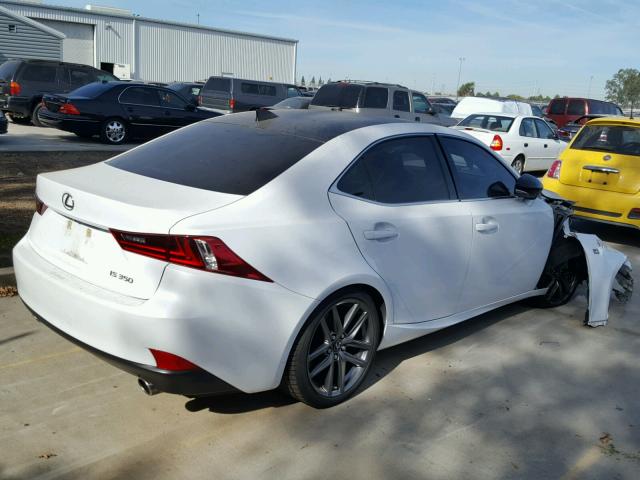 JTHBE1D28E5012479 - 2014 LEXUS IS 350 WHITE photo 4