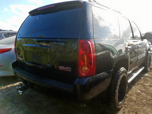 1GKFC13J87R127830 - 2007 GMC YUKON BLACK photo 4