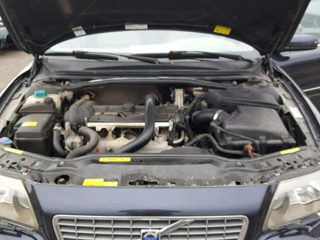 YV1TH592751405629 - 2005 VOLVO S80 2.5T BLUE photo 7