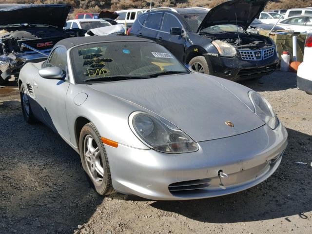 WP0CA29863U621139 - 2003 PORSCHE BOXSTER SILVER photo 1