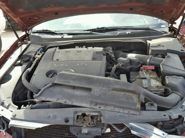 1N4BA41E14C871751 - 2004 NISSAN MAXIMA SE BURGUNDY photo 7