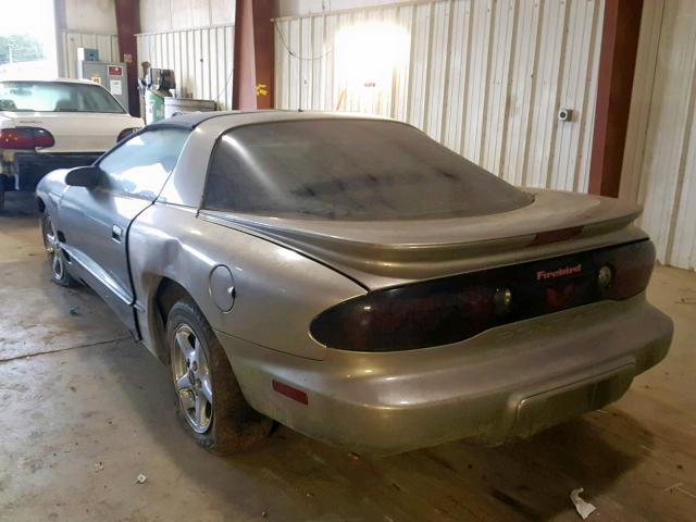 2G2FS22K322170941 - 2002 PONTIAC FIREBIRD SILVER photo 3