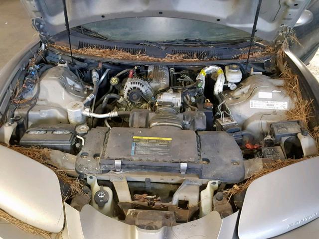 2G2FS22K322170941 - 2002 PONTIAC FIREBIRD SILVER photo 7