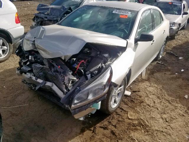 1G11B5SL8EF180280 - 2014 CHEVROLET MALIBU LS SILVER photo 2