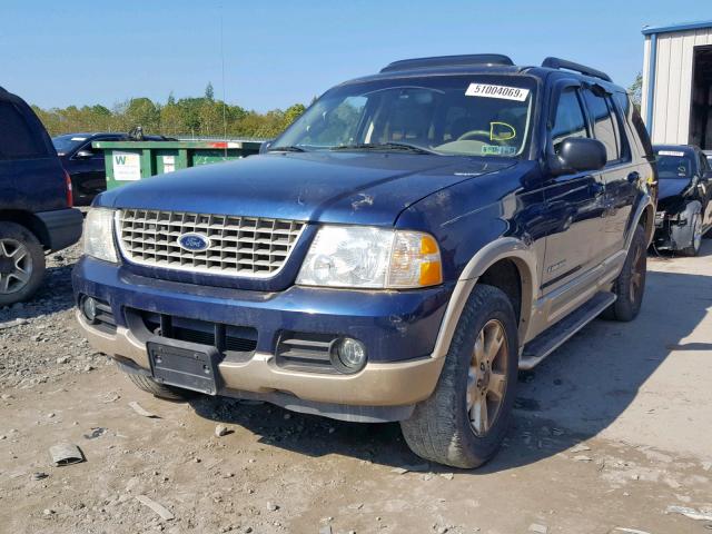 1FMZU74WX5UA65808 - 2005 FORD EXPLORER E BLUE photo 2