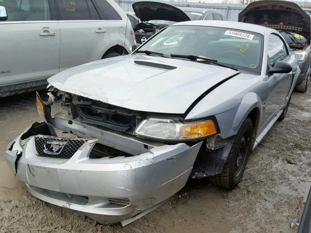 1FAFP4047YF218791 - 2000 FORD MUSTANG SILVER photo 2