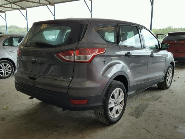 1FMCU0F70EUB54628 - 2014 FORD ESCAPE S GRAY photo 4