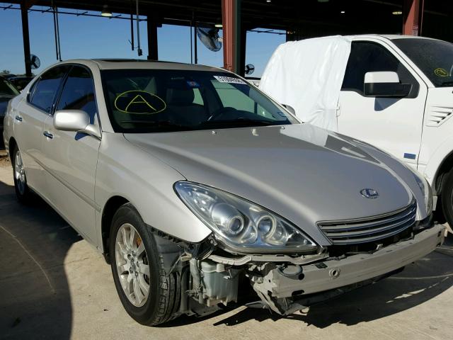 JTHBF30G530100359 - 2003 LEXUS ES 300 SILVER photo 1