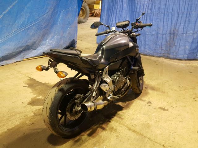 JYARM06E7FA002759 - 2015 YAMAHA FZ07 BLACK photo 4