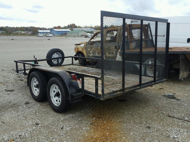 4PRBU1225FT000170 - 2015 UTILITY TRAILER BLACK photo 3