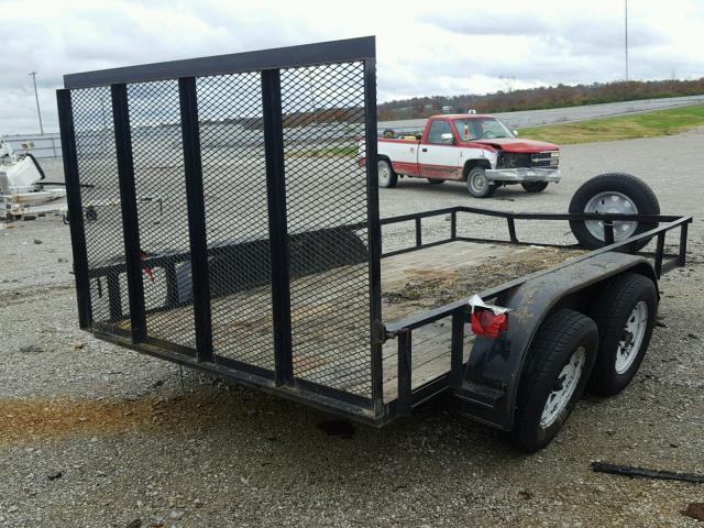 4PRBU1225FT000170 - 2015 UTILITY TRAILER BLACK photo 4