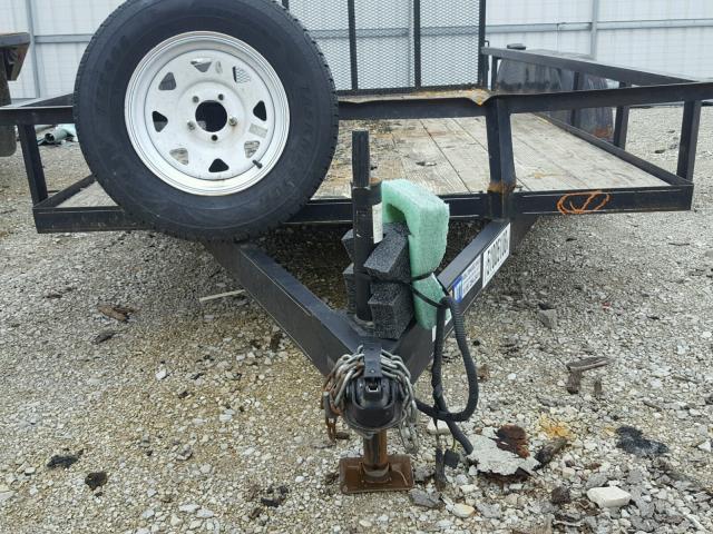 4PRBU1225FT000170 - 2015 UTILITY TRAILER BLACK photo 8