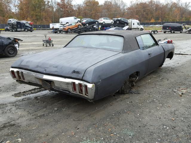 166470Y125758 - 1970 CHEVROLET CAPRICE BLACK photo 4