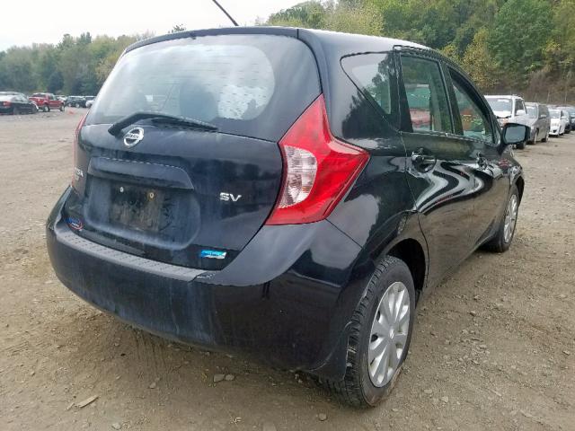 3N1CE2CP9FL434533 - 2015 NISSAN VERSA NOTE BLACK photo 4