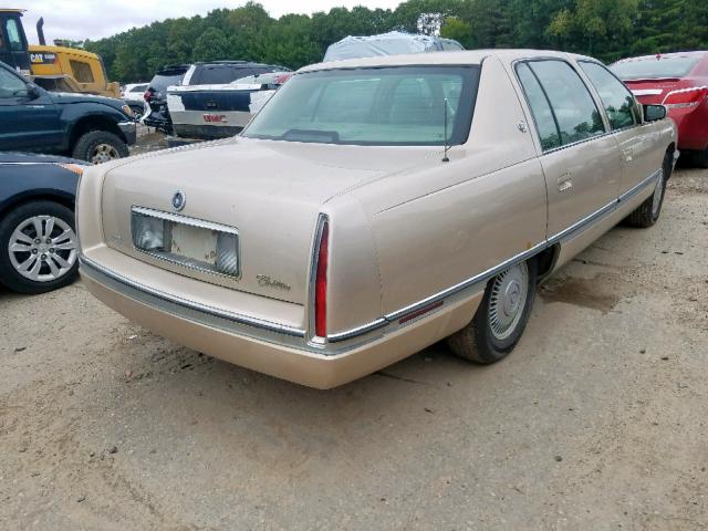 1G6KD52B1SU268126 - 1995 CADILLAC DEVILLE TAN photo 4