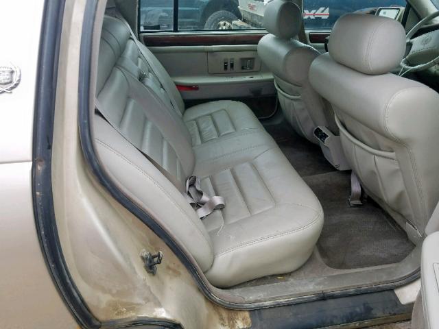 1G6KD52B1SU268126 - 1995 CADILLAC DEVILLE TAN photo 6