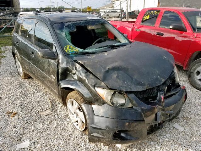 5Y2SL62814Z454040 - 2004 PONTIAC VIBE BLACK photo 1