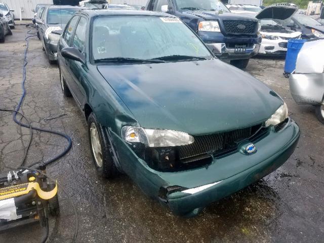 1Y1SK5286YZ428497 - 2000 CHEVROLET GEO PRIZM მწვანე ფოტო 1