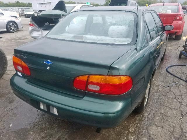 1Y1SK5286YZ428497 - 2000 CHEVROLET GEO PRIZM მწვანე ფოტო 4