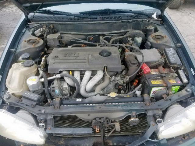 1Y1SK5286YZ428497 - 2000 CHEVROLET GEO PRIZM მწვანე ფოტო 7