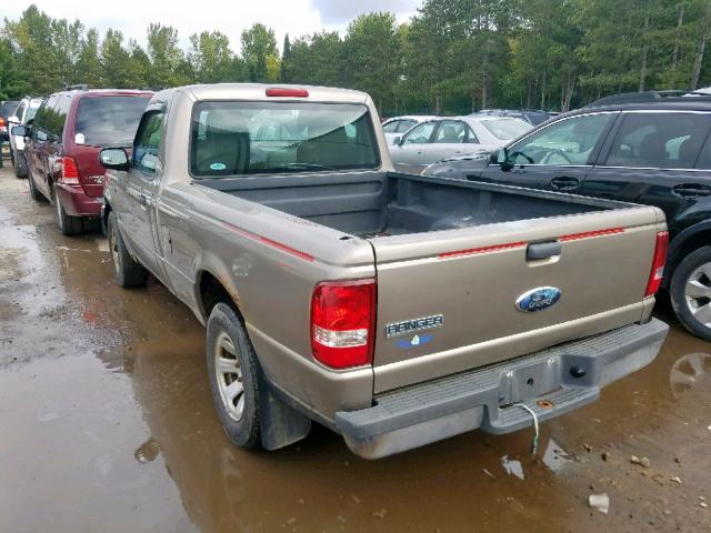 1FTYR10D06PA80790 - 2006 FORD RANGER BROWN photo 3