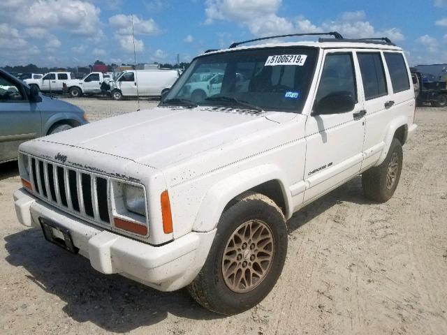 1J4FT78S5WL282539 - 1998 JEEP CHEROKEE L WHITE photo 2