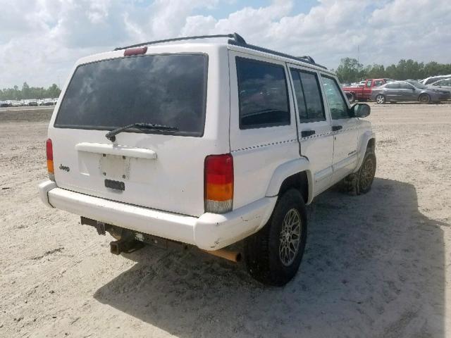 1J4FT78S5WL282539 - 1998 JEEP CHEROKEE L WHITE photo 4