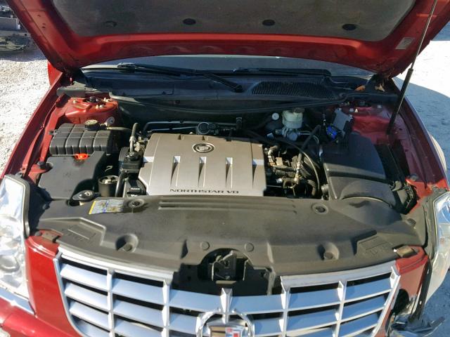 1G6KD5E67BU102353 - 2011 CADILLAC DTS LUXURY RED photo 7