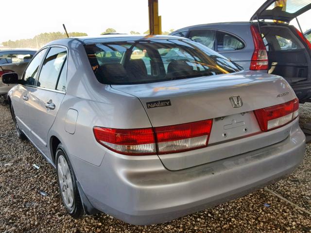 3HGCM56323G703956 - 2003 HONDA ACCORD LX SILVER photo 3