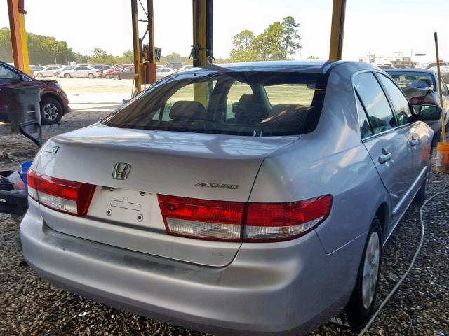 3HGCM56323G703956 - 2003 HONDA ACCORD LX SILVER photo 4