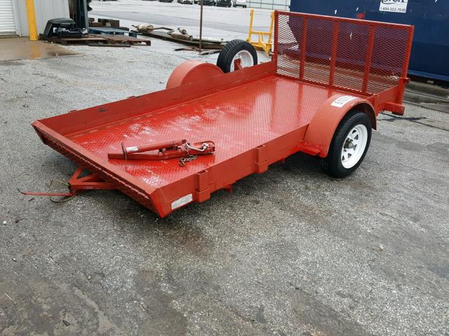 1T9AA0810AD526034 - 2017 UTILITY TRAILER RED photo 2