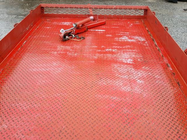 1T9AA0810AD526034 - 2017 UTILITY TRAILER RED photo 5