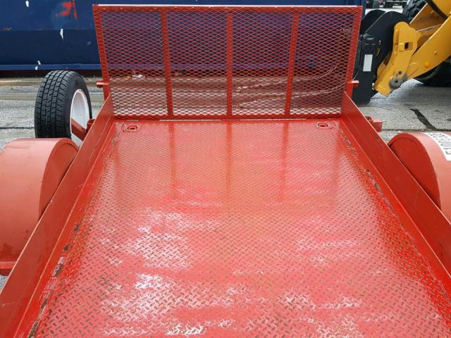 1T9AA0810AD526034 - 2017 UTILITY TRAILER RED photo 6