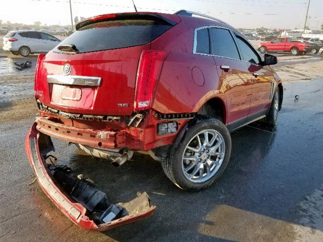 3GYFNDE35DS620843 - 2013 CADILLAC SRX PERFOR RED photo 4