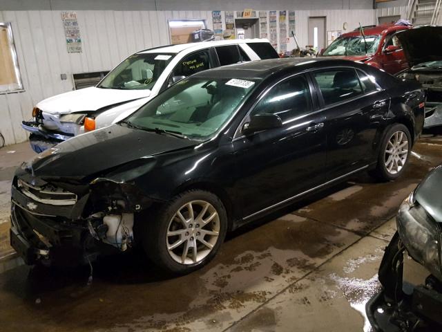 1G1ZE5E13BF264121 - 2011 CHEVROLET MALIBU LTZ შავი ფოტო 2