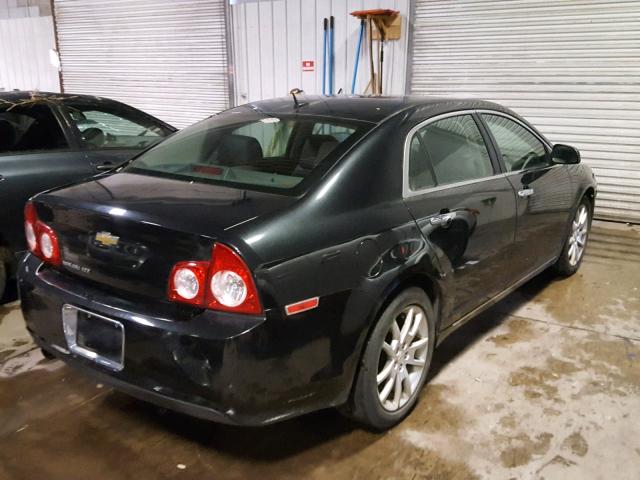 1G1ZE5E13BF264121 - 2011 CHEVROLET MALIBU LTZ შავი ფოტო 4