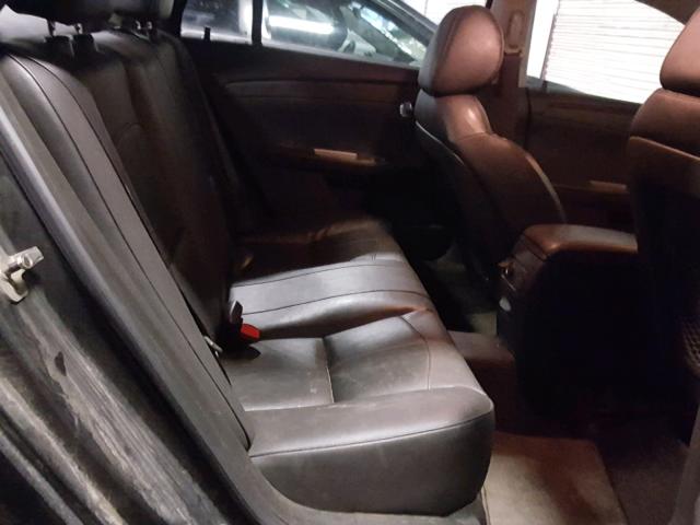 1G1ZE5E13BF264121 - 2011 CHEVROLET MALIBU LTZ შავი ფოტო 6