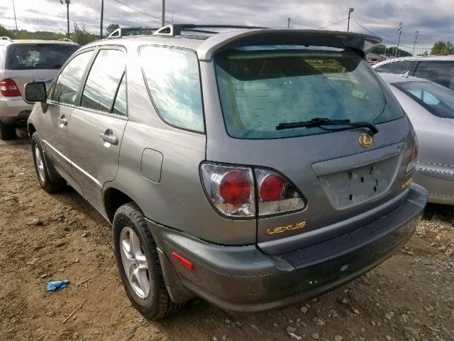 JTJHF10U920250573 - 2002 LEXUS RX 300 GRAY photo 3