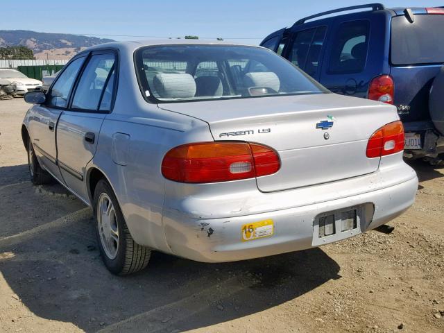 1Y1SK52822Z405368 - 2002 CHEVROLET GEO PRIZM 银色 照片 3