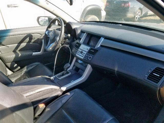 5J8TB18299A800582 - 2009 ACURA RDX BLACK photo 5