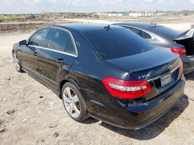 WDDHF8HB9BA424477 - 2011 MERCEDES-BENZ E 350 4MAT BLACK photo 3