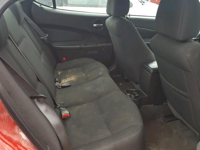 2G2WP552X81175907 - 2008 PONTIAC GRAND PRIX RED photo 6