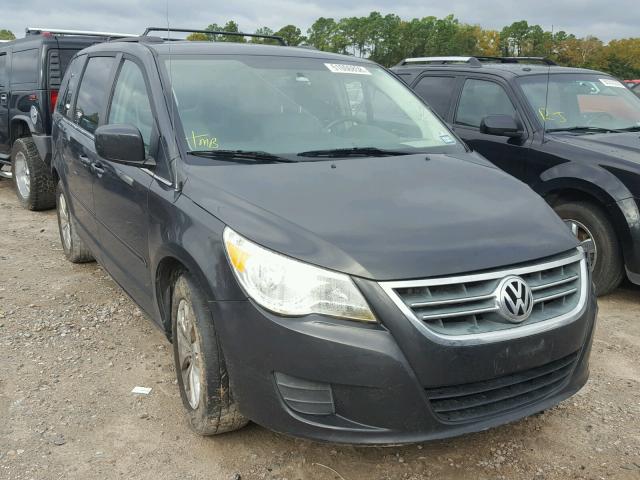 2C4RVABG0CR354815 - 2012 VOLKSWAGEN ROUTAN SE BLACK photo 1