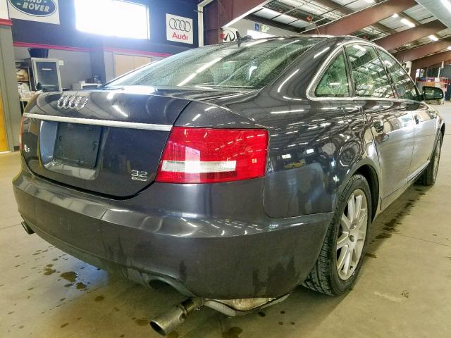 WAUDG74F25N109152 - 2005 AUDI A6 3.2 QUA GRAY photo 4