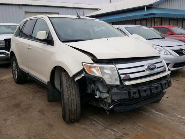 2FMDK38C18BB05759 - 2008 FORD EDGE SEL CREAM photo 1