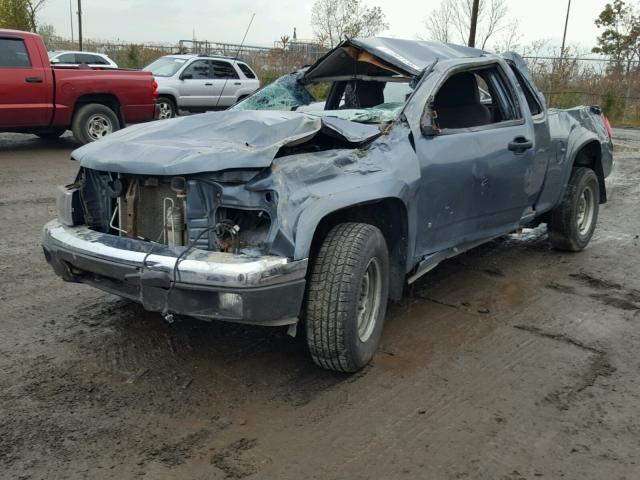 1GTDT196268218795 - 2006 GMC CANYON BLUE photo 2