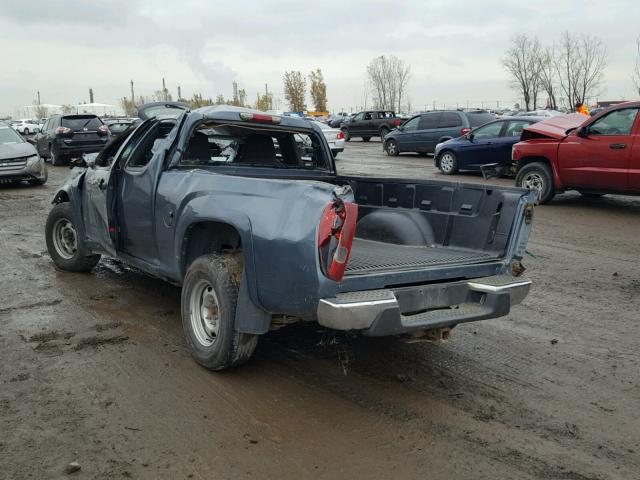 1GTDT196268218795 - 2006 GMC CANYON BLUE photo 3